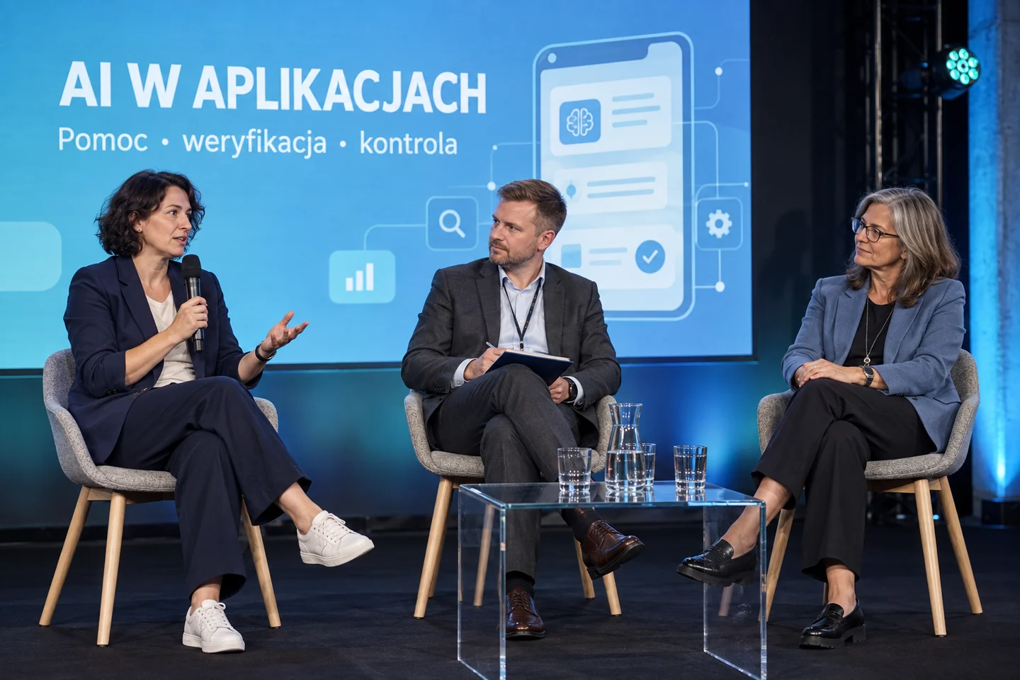 Dyskusja o zastosowaniach AI w aplikacjach